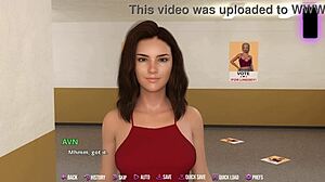 College Kings 2 16 - Wolf Route - Hot Teacher Pours Honey All Over Her Big Tits