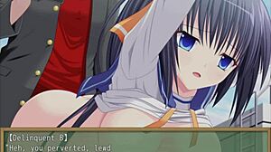 Delinquents Blackmail Aoi Nanami in Ryorin Academy with Group Fucking