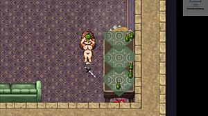 Henteria chronicles 3: exploring game 2 with pixel art, no images or animated scenes in part 2