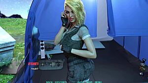 Name88s triangle 10 - hot threesome with red head asian and cute blonde