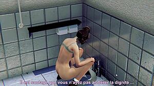 Oyunda esmerle tuvaleti keşfediyorum