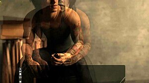 Move The Chains 09 - 棕发女孩得到阴道内射，并被奖励脸上射满我的浓汁