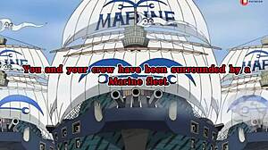 海贼王尼可罗宾调皮操海军