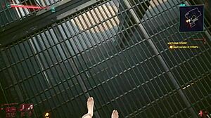 Lesbian Valerie and Panam Palmer Dance and Fuck in Night City