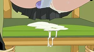 Hentai teen fucks step sister and hottie