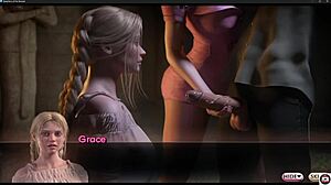 Symphony of the serpent part 19 unleashes intense anal fucking with huge cocks and creampies in this visual novel.