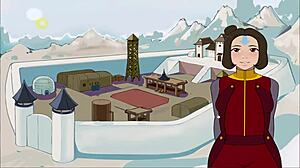 Gilf gets fucked in four elements trainer part 59 😈