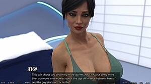stranded in space 150 - the busty 38 year old milf lets me see her beautiful tits