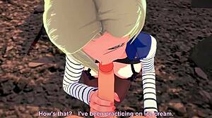 安卓18号吸吮和不同姿势被操POV龙珠Z第一部分