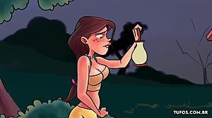 saiu na madrugada pra mijar e o saci pegou de jeito