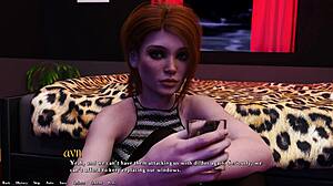 halloween party planning with redhead sorority president