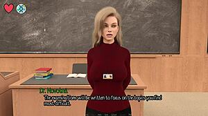 俄罗斯老师支配学生