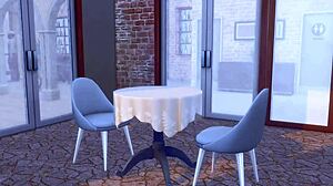 The sexy ballerina found out she's pregnant after rough sex with her coach in sims hentai sfm.