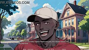 In my new girlfriend 02 I plan a sexy date with big titty violet in taboo hentai game.