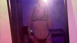 Compilation: Blonde Latina's Passionate Masturbation And Squirting