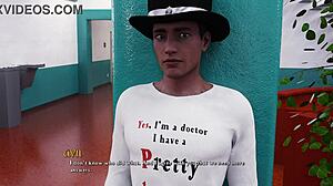 Does the innocent busty blonde virgin beg you not to be mad in being a dik 244?