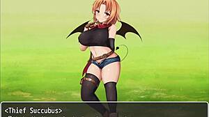 Bratty Succubus Footjob Is Too Strong