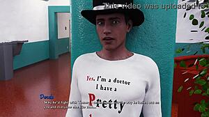 Does the innocent busty blonde virgin beg you not to be mad in being a dik 244?