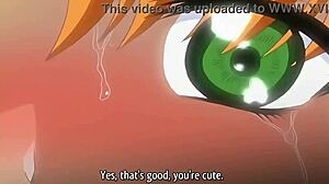 Bunny hooker in uniform gets hardcore anal fucking by business men in intense hentai scene