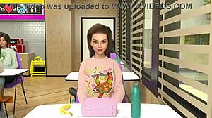 Russian Teacher Dominates Students