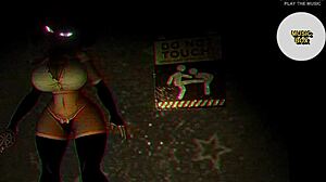 I'm in danger during these intense fap nights at Frennis 1 with big tits