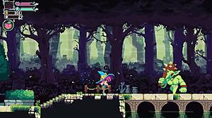 杯头风格像素色情游戏翻转女巫禁忌性爱