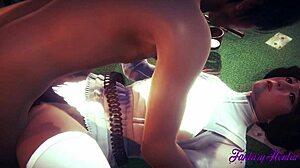 Princess Leia Gets Fingered And Fucked With Creampie In Her Pussy In Star Wars Hentai 3D