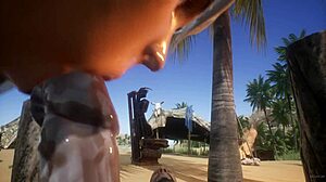 boss 3d porn public scene