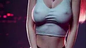 伊芙琳的支配舞蹈LOL 3D英雄联盟AI生成无码色情