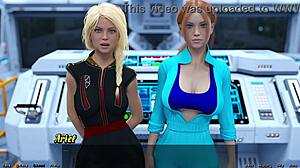 太空迷失149 - 选择大奶红发继妹还是大奶金发处女！