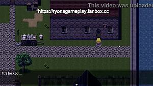 cute blonde enjoys sex in bx princess ab rpg.