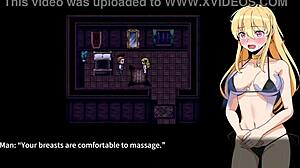 cute blonde enjoys sex in bx princess ab rpg.