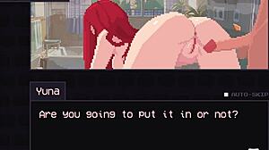 Yuna's all sex scenes in Rec hentai game