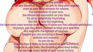 In the name of my huge boobs, give yourself post orgasm torture