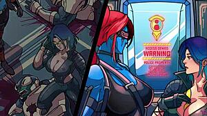 Lewdfroggos Third Animation: Detailed Assfucking with Huge Big Tits