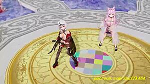 i love koyori chloe dance in 3d