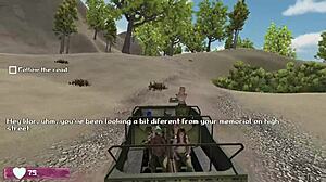 Gameplay tutorial for Bitch Land 3 up to enemy radio station and ESB.