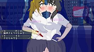 Yuri No Sotogawa Kara Oshitsukeru Otokotachi Kısa Hentai Oyun