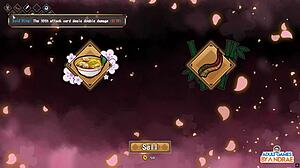 in episode 15, the demon of ignorance rims and milks the general's cock in half-demon shinobi