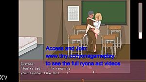 Cute Blonde Having Sex With Her Teacher In Bt Life Hentai Game