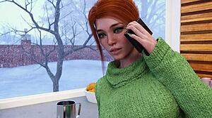 Beautiful Sexy Redhead College Girl in Being a Dik 247