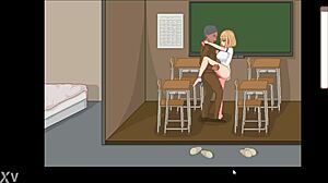 Cute Blonde Having Sex With Her Teacher In Bt Life Hentai Game