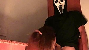 Alone at home, entering the bathroom turns into a horror movie