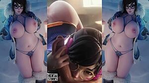 slutty teen 18+ rides dick until she cums hard game play