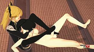 基克鲁，骑米娜的扶她鸡巴狂野