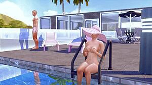 Barbie Margot Seduces Rayan Ken for Anal and Pussy Licking in Sims 4 SFM Hentai