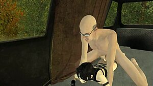 bad grandpa fucks an emo girl in second life 3d porn