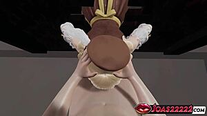 Sexy tomoe mami feels deep pleasure in gloryhole mouth fuck with tongue licking pov handjob stroke and big dick cumshot