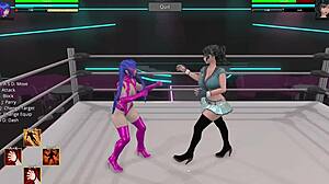 I watch Bari battle Lucretia in Heroine Rumble 2