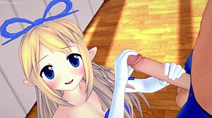 flonne crazy in love removes towel for fun before bed disgaea